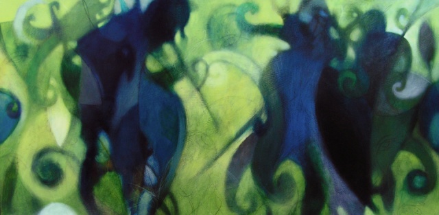 Elements Of Polo Abstracted For Effect.