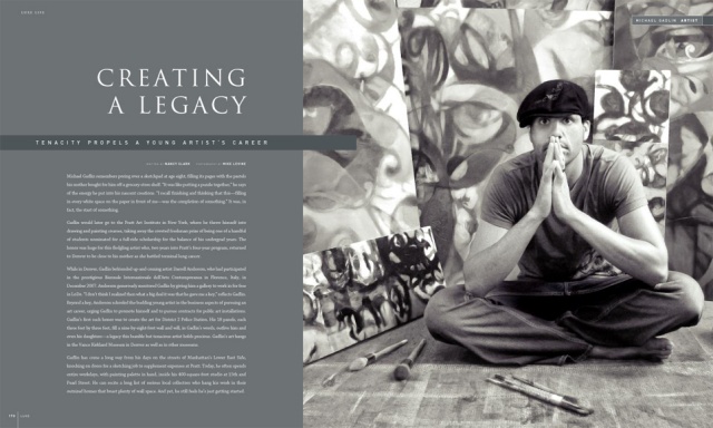 The LUXE magazine article, Spring 2008