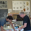 The Print Room with fellow artist Dennis Pendleton