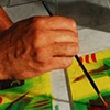 The Print Room with fellow artist Dennis Pendleton