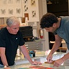 The Print Room with fellow artist Dennis Pendleton