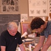 The Print Room with fellow artist Dennis Pendleton