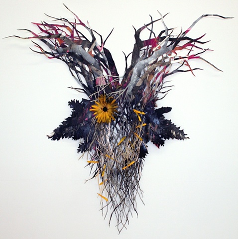Pentagram collage by artist Owen Rundquist