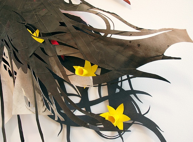 Mountain troll collage by artist Owen Rundquist