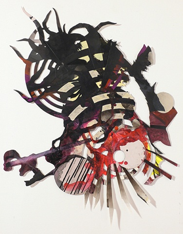 Baphomet collage by artist Owen Rundquist