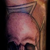 Bad Photo but I love doing skulls
