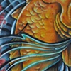 Koi Backpiece close up