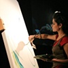Live Painting for Help For Haiti Benefit Concert Feb. 2010
