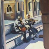 Musicians at the Fishaman's Palace (Budapest)
