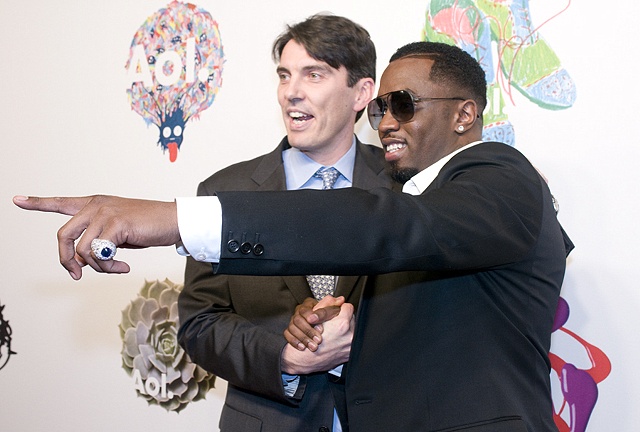 P. Diddy & Aol. CEO Tim Armstrong