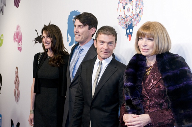Anna Wintour at Aol. Launch Event, NYSE