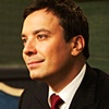 Jimmy Fallon, backstage at Late Night with Jimmy Fallon