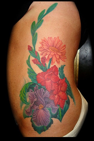 tattoo flowers flower tattoo iris salisbury maryland
