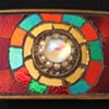 Iridescent Center Buckle
