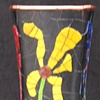 Leather and Glass Vase (photo 1)