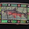 Fish with Iridescent Glass Buckle