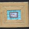 Trout Card in Frame