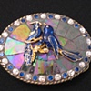 Two Blue Birds Buckle
