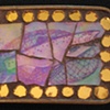 Fish with Gold Glass Buckle
