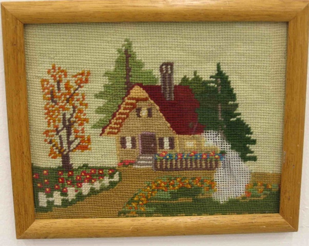 needlepoint detail