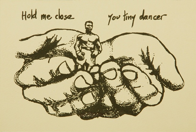 Hold me close you tiny dancer