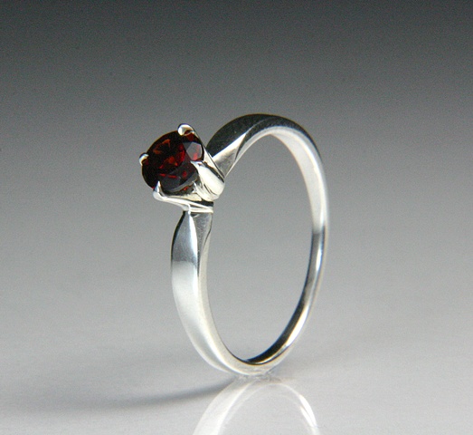 Heather Ring Pyrope Garnet