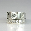 Kristi V Wedding Set
