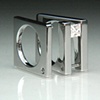 Bi-Pass Tension Set Wedding Ring