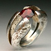 Cross-Hairs Ring