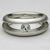 Clam Tension Set Ring