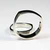 Wedding Set Moon Ring