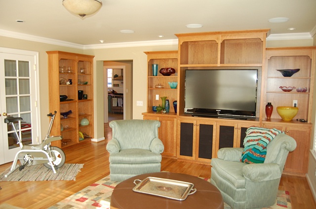 Irvington--Sunroom Built-ins