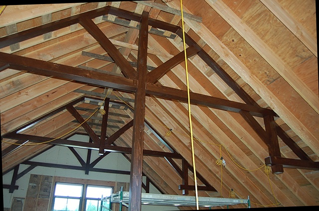 Ridgefield--Playroom Trusses 