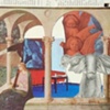 Annunciation Triptych--Open