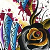 dagger/rose