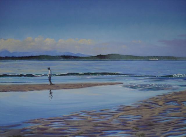 low tide