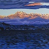 Winter Dawn on Olympics
