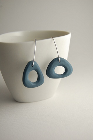 Bone Series Earrings in Turquoise