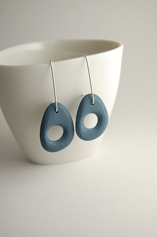 Bone Series Earrings in Turquoise