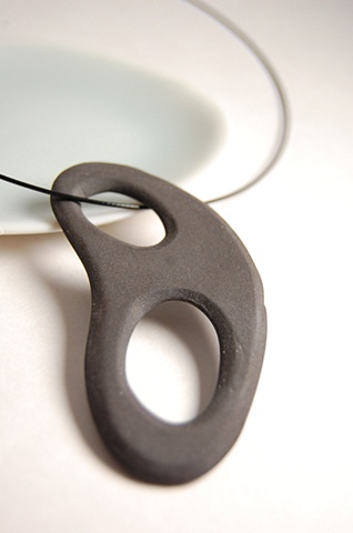 Black Bone Necklace