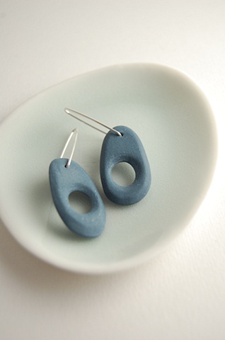 Bone Series Earrings in Turquoise