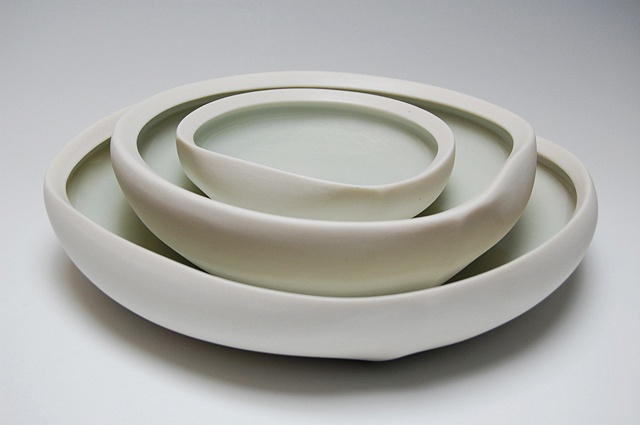 Three Off Circle Bowls 