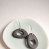 Black Bone Earrings