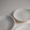 Small Red Tree Plates