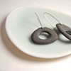 Black Bone Earrings
