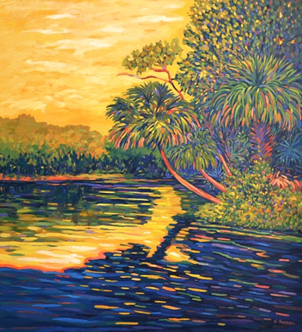 Wekiva painted by Gary Borse