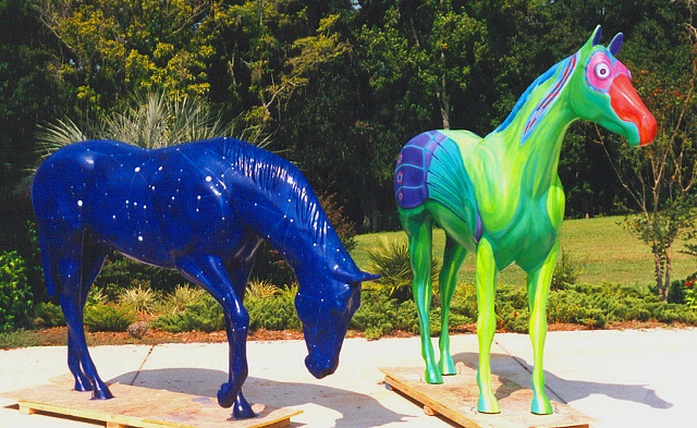 HORSEFEVER Ocala Marion Cultural Alliance 2001 Orion and Paradiso