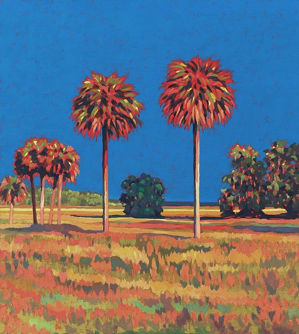 Teal Trail painted by Florida Artist Gary Borse