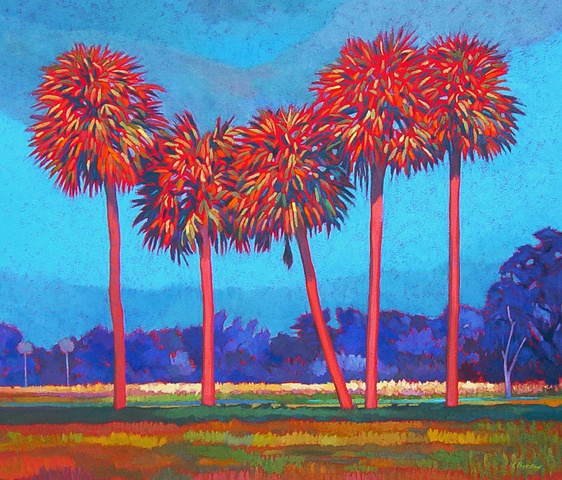 Hearts Afire painted by Gary Borse, Collection of the State of Florida