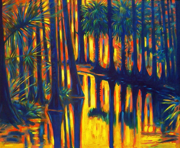 Reflections painted by Gary Borse